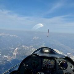 Flugwegposition um 15:06:02: Aufgenommen in der Nähe von Gemeinde Achenkirch, 6215, Österreich in 3120 Meter